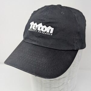 Teton Gravity Research Jackson Hole WY Embroidered Dad Hat Recycled Cotton